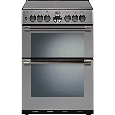 Stoves Sterling 600DF Dual Fuel Mini Range Cooker in Stainless Steel Stoves Sterling 600DF Dual Fuel Mini Range Cooker in Stainless Steel